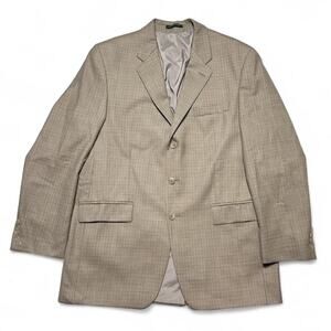 Lauren Ralph Lauren Canada Made Two Button Sport Coat Blazer Jacket 42L